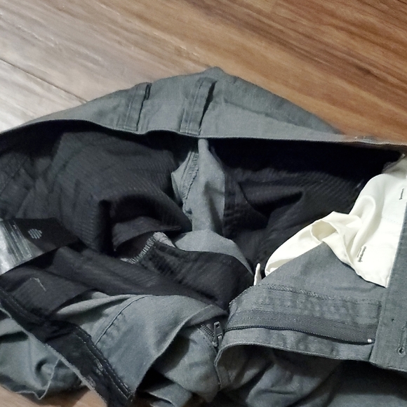 Volcom Men's Charcoal Flat Front Shorts - Picture 4 of 7